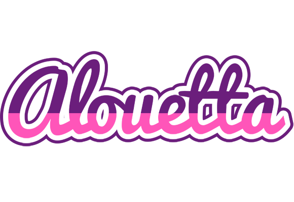 Alouetta cheerful logo