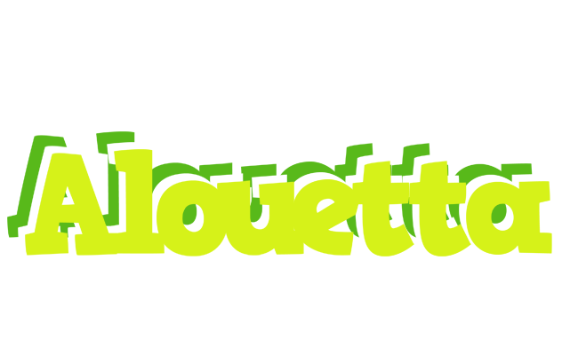 Alouetta citrus logo