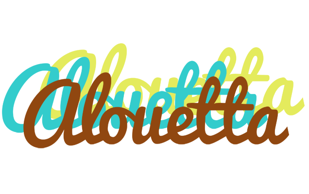 Alouetta cupcake logo