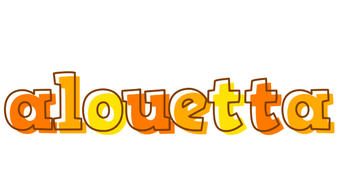 Alouetta desert logo