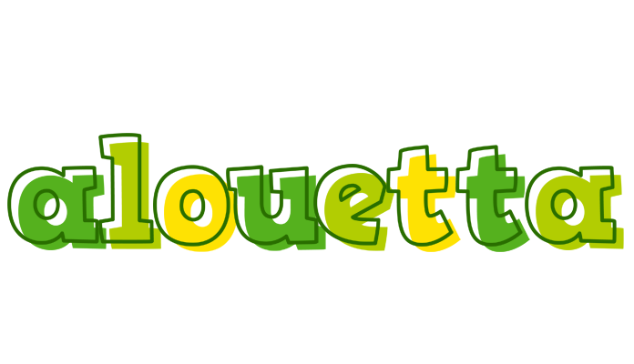Alouetta juice logo