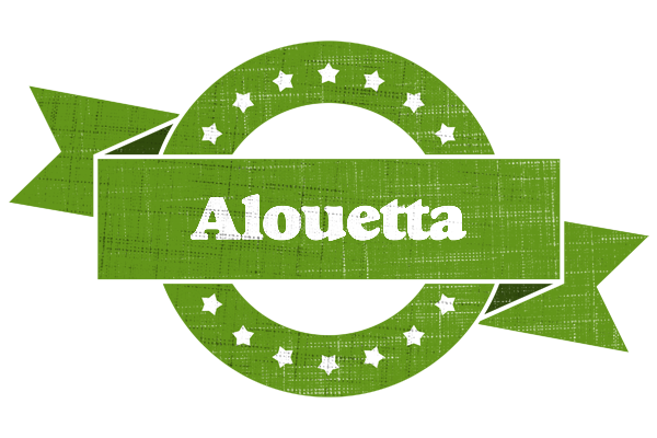 Alouetta natural logo
