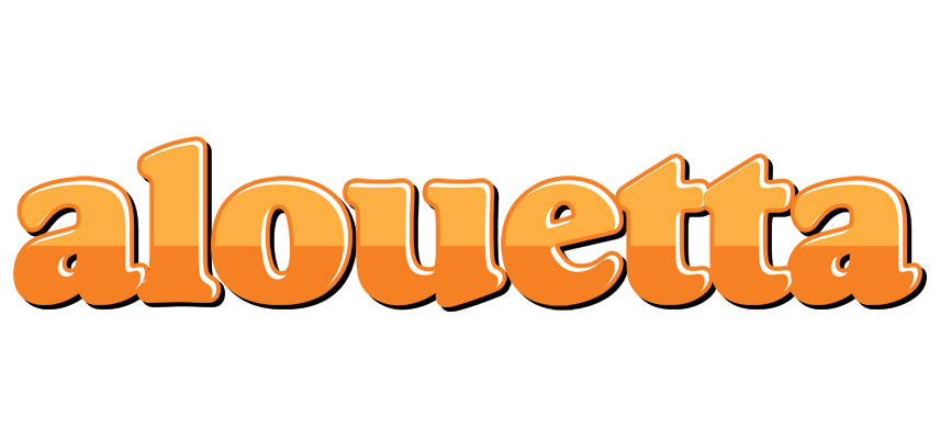 Alouetta orange logo