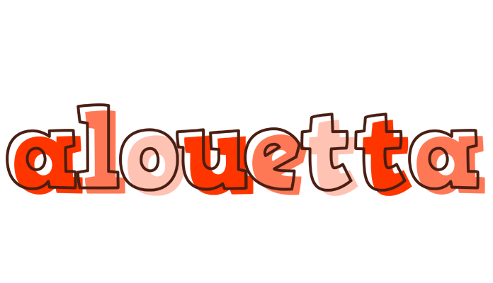 Alouetta paint logo