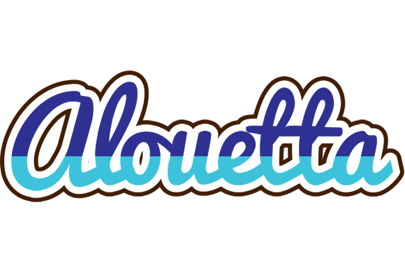 Alouetta raining logo
