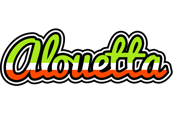 Alouetta superfun logo