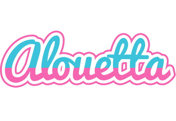 Alouetta woman logo