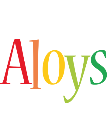 Aloys birthday logo