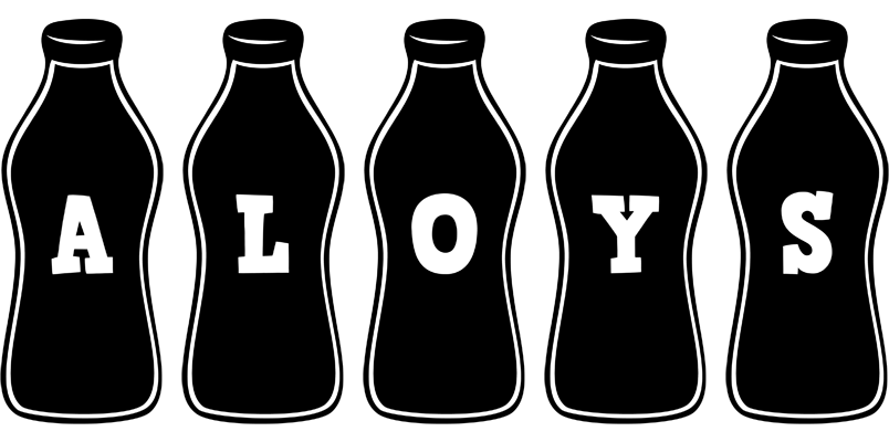 Aloys bottle logo