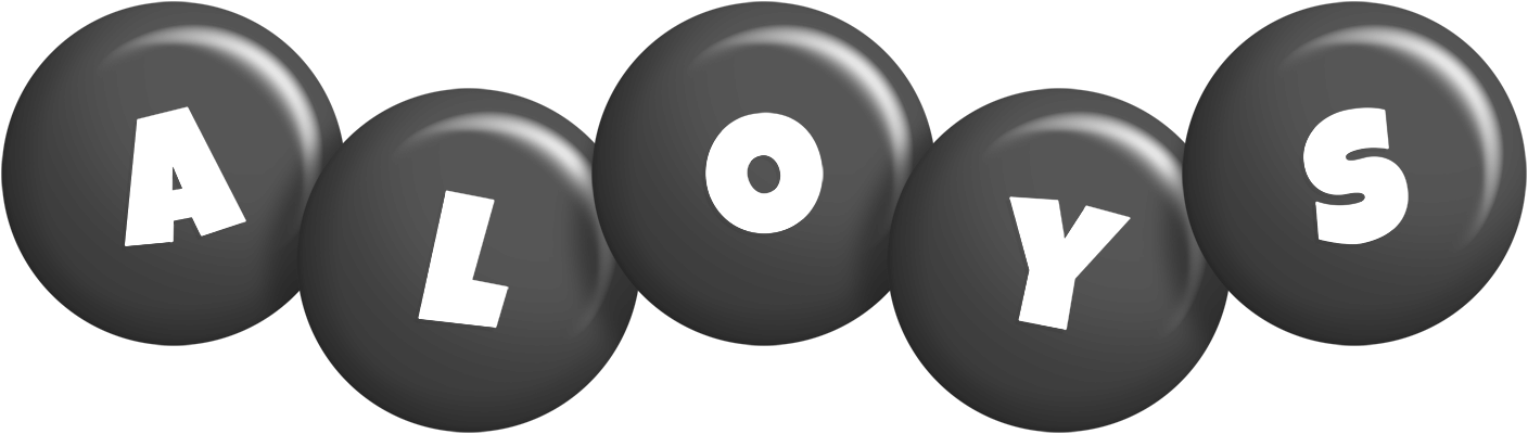 Aloys candy-black logo