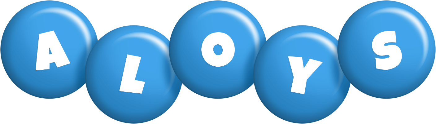 Aloys candy-blue logo