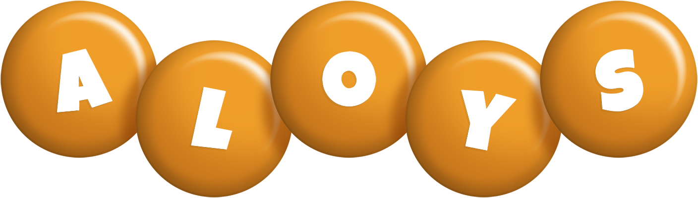 Aloys candy-orange logo