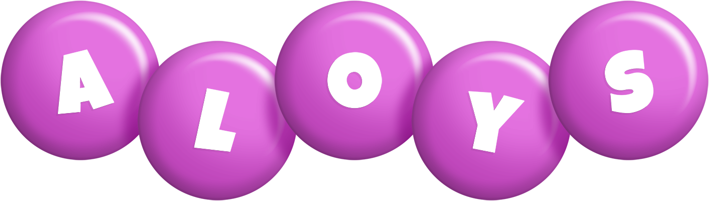 Aloys candy-purple logo