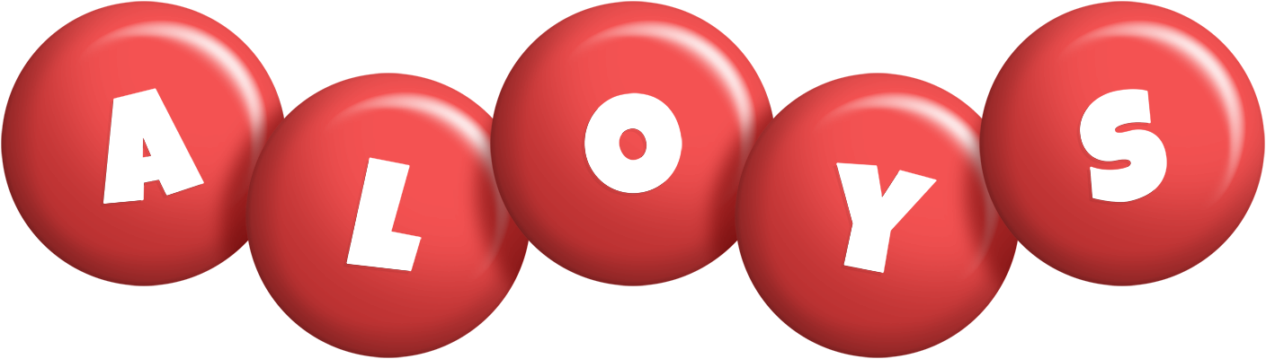 Aloys candy-red logo