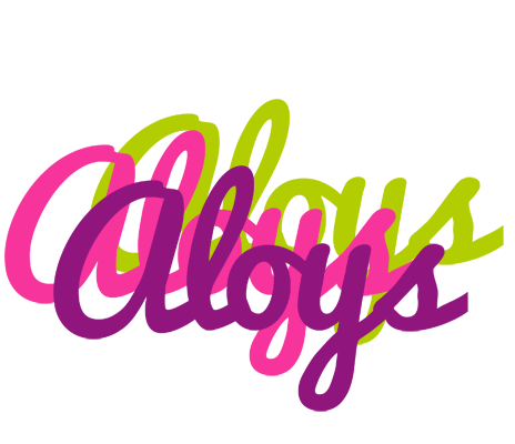 Aloys flowers logo