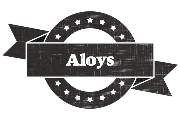Aloys grunge logo