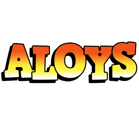 Aloys sunset logo