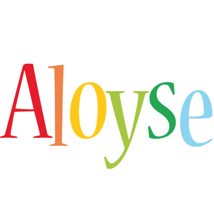 Aloyse birthday logo