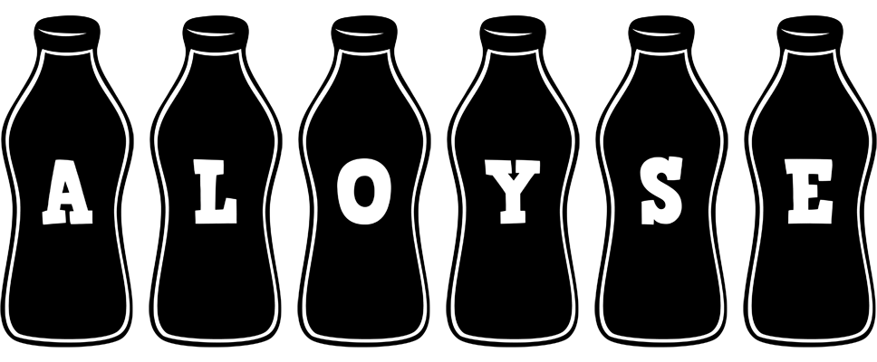 Aloyse bottle logo