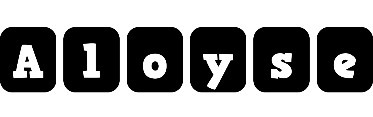 Aloyse box logo