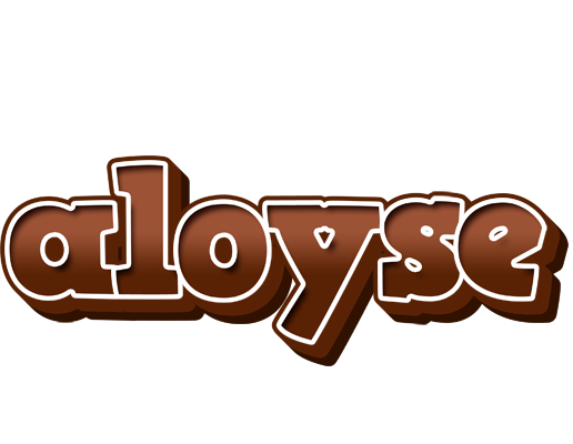 Aloyse brownie logo