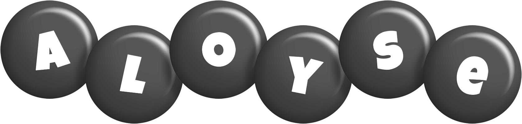 Aloyse candy-black logo