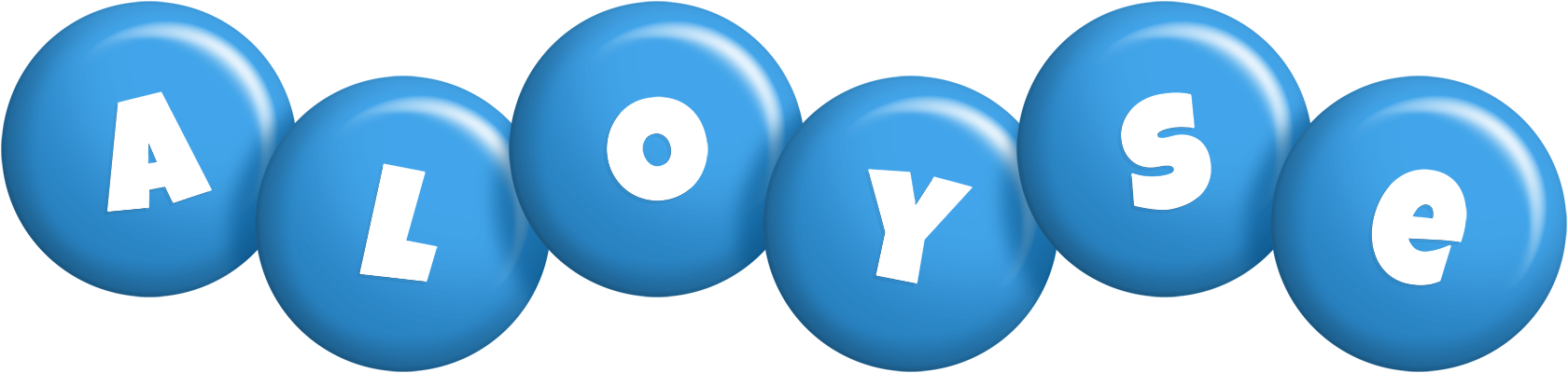 Aloyse candy-blue logo