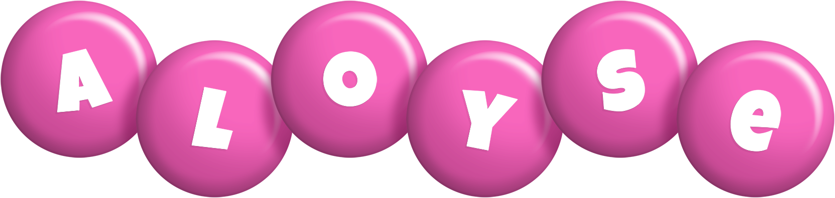 Aloyse candy-pink logo