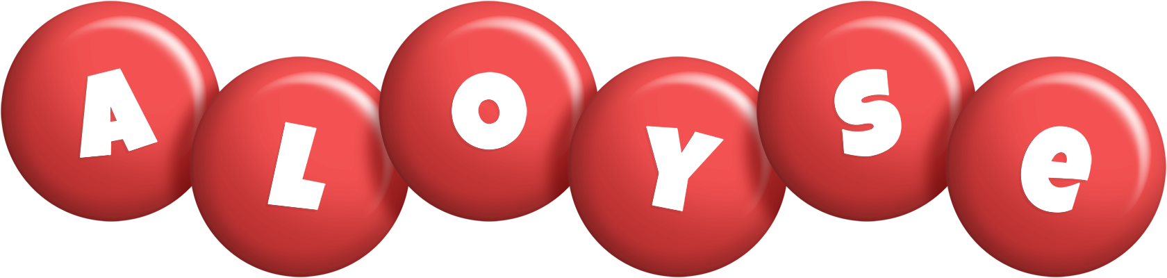 Aloyse candy-red logo