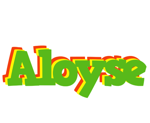 Aloyse crocodile logo