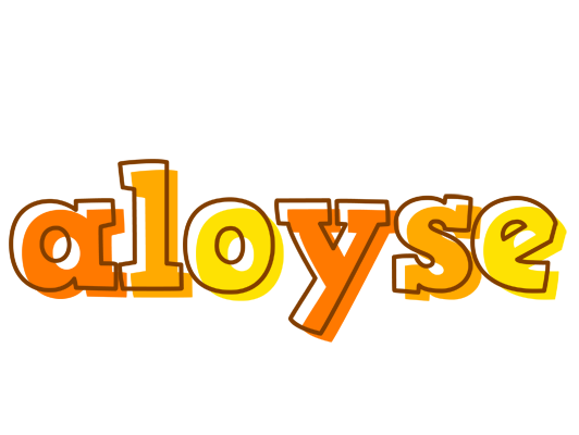 Aloyse desert logo
