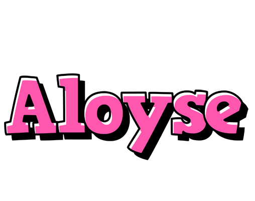Aloyse girlish logo