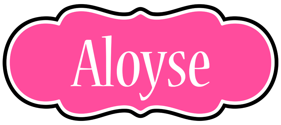 Aloyse invitation logo