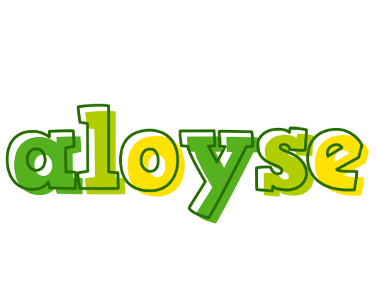 Aloyse juice logo