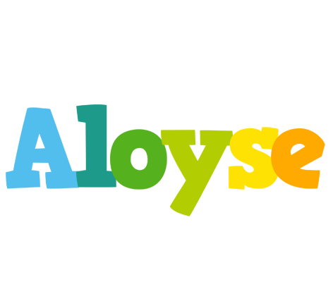 Aloyse rainbows logo