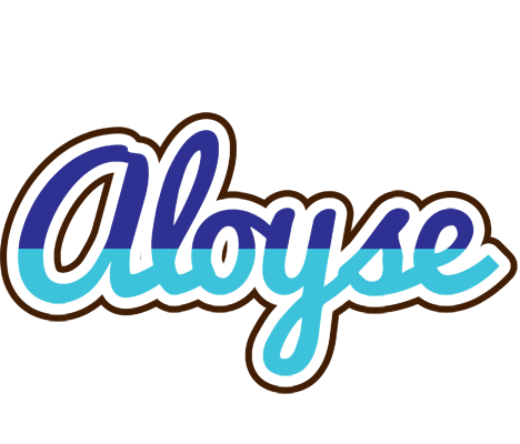 Aloyse raining logo