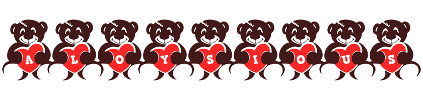 Aloysious bear logo