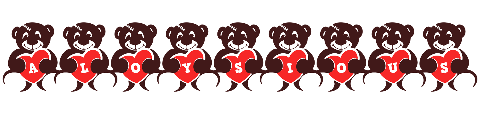 Aloysious bear logo