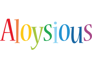 Aloysious birthday logo