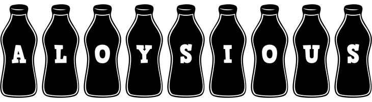 Aloysious bottle logo