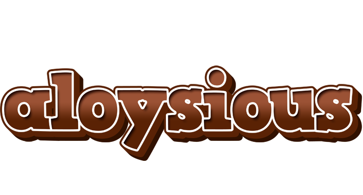 Aloysious brownie logo