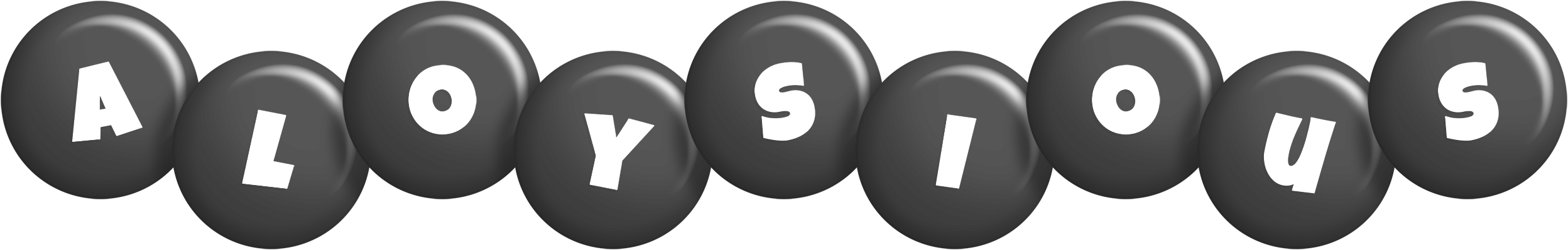 Aloysious candy-black logo