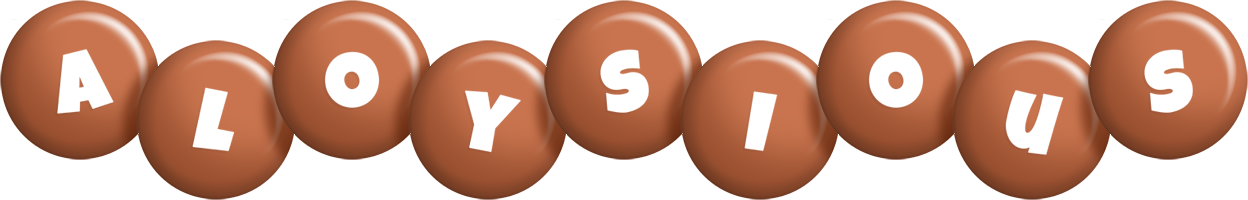 Aloysious candy-brown logo