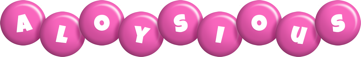 Aloysious candy-pink logo