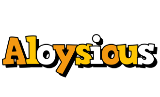 Aloysious cartoon logo