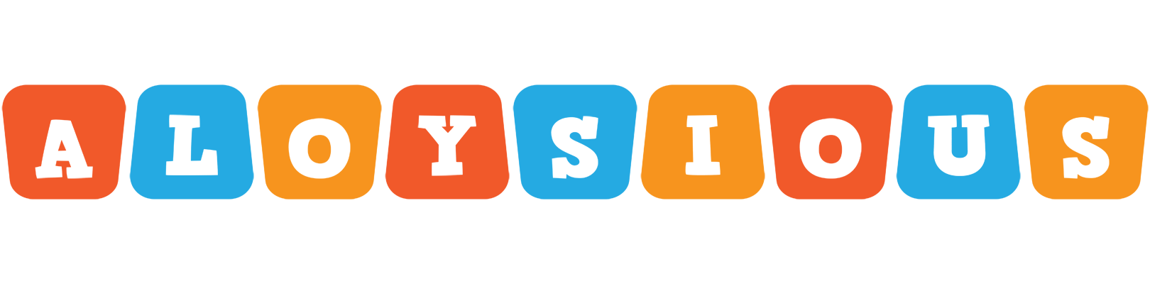 Aloysious comics logo