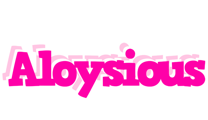 Aloysious dancing logo