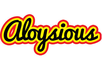 Aloysious flaming logo
