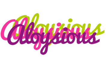Aloysious flowers logo
