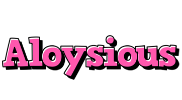 Aloysious girlish logo
